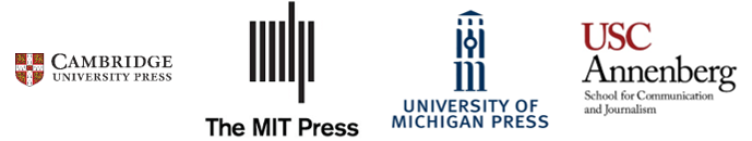 Cambridge University Press, The MIT Press, University of Michigan Press, USC Annenberg Press